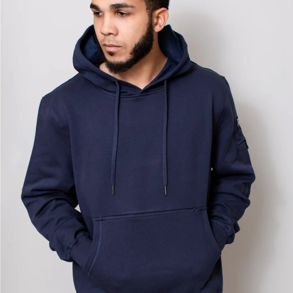 Thumb United Navy Blue Ultimate Unisex Pullover 80% Cotton